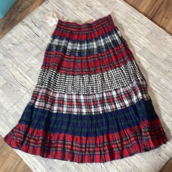 Koret peasant, patchwork skirt 100% cotton - Picture 2 of 3
